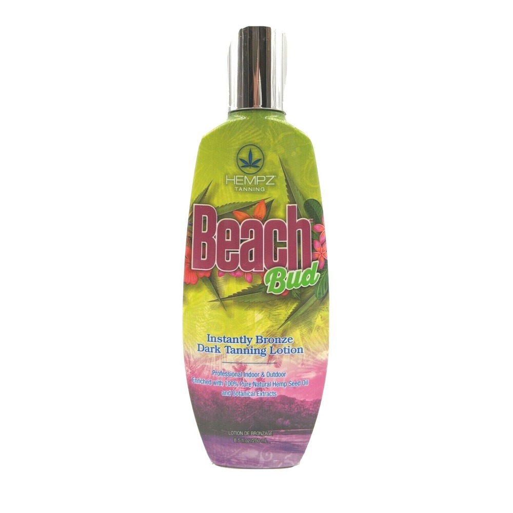 Hempz Tanning Beach Bud Instantly Bronze Indoor/Outdoor Tanning Lotion 8.5 oz